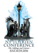 NY Tolkien Conference 2016 logo illustrated by Luke Spooner